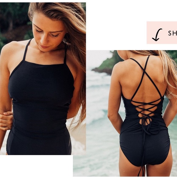 Albion Other - Albion Fit black one piece swimsuit, size Medium